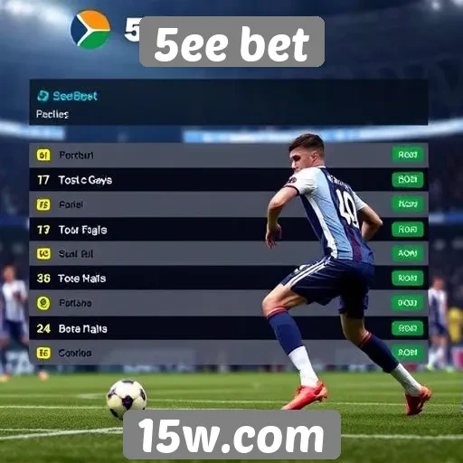 Apostas esportivas em 5ee bet são populares